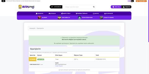 Pubg Mobile uc anında teslimat ritagame.com