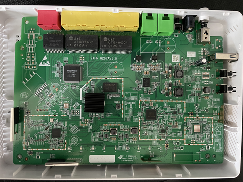 ZTE H298A Teardown İçi (Merak edenlere)