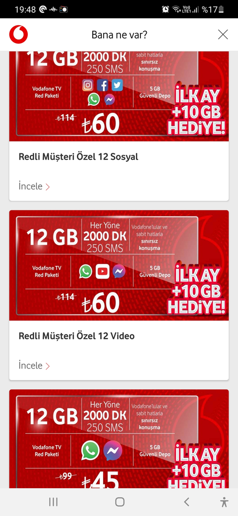 RED20 Tarifesi Kullanan Var mı?