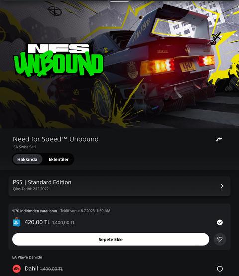 Need for Speed™ Unbound | ANA KONU | 2 ARALIK 2022