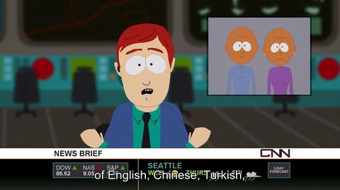 South Park Türkçe diline gönderme
