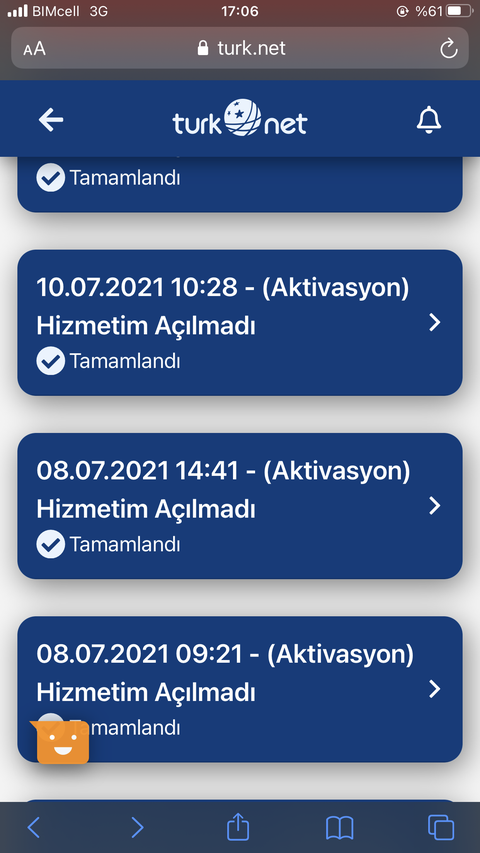 Türknet internet başvuru süreci ve haftalardır internetimin olmaması