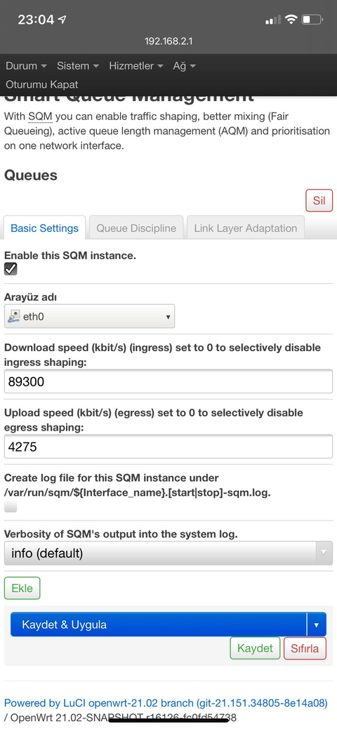 Xiaomi Router Modelleri ve OpenWrt Firmware [ANA KONU] - OpenWrt 23.05.2 Yayınlandı!