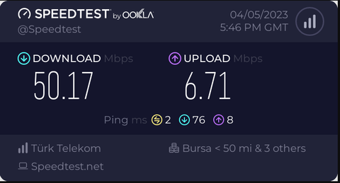 Upload latency