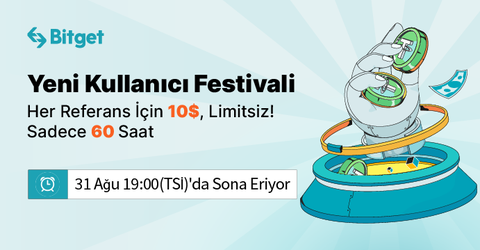 📢 Bitget KYC ve 50$ Spot Hacim Yap 15$ Kazan 🚀 BİTEXEN 170 TL ⭐ BitoasisTR 330 TL 🚀 REFE %50 İADE