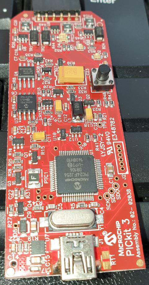 PICkit2 Programmer to go hafıza çiplerini SPI flash yapma