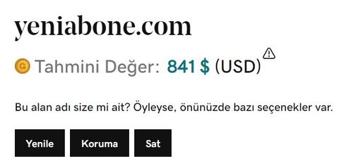 YeniAbone.com - Uygun Fiyatlı Satılıktır.