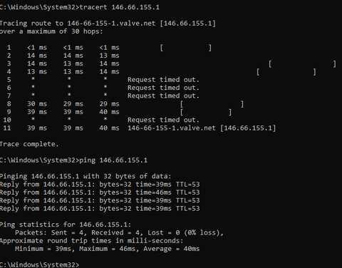 vie.valve.net ping sonucumuzu paylaşalım.