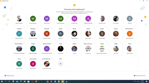 Google Chorome Canary Hesap Taşımak