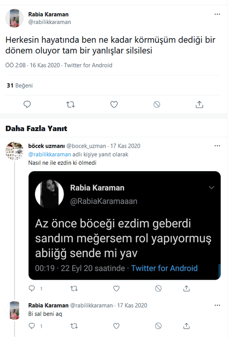 Bi garip twitter hesabı