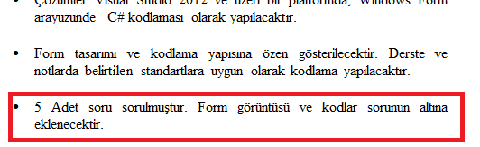 C# Kodlama Windows Forms (Yardım)