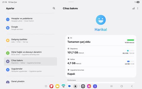 Samsung Galaxy Tab S9 FE Plus - Debloat listesi: 192 adet gereksiz (Android 16 OneUI 8.0)