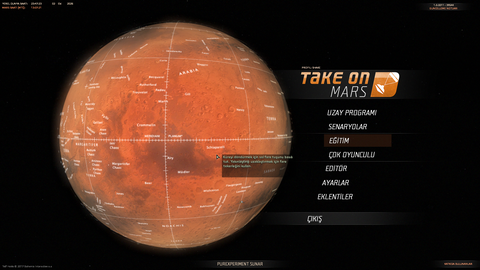 Take On Mars Türkçe Yama (~%100 Tamamlandı)