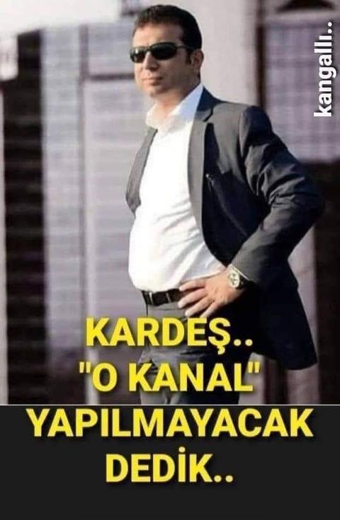 Ekrem İmamoğlu'ndan Kanal Hakkında Yeni Racon