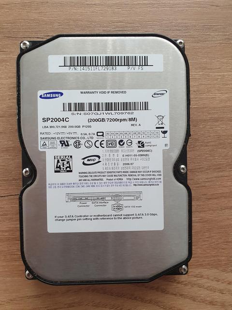 2004'ten kalma HDD içerisinden verileri almak için "YARDIM LÜTFEN"