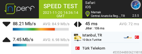 TEKNOBİL TELEKOM  100 MBPS 50 MBPS UPLOAD 85₺ - 1 GBIT 150 MPBS UPLOAD 250₺