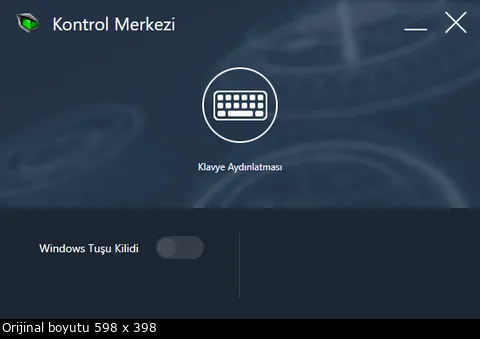 Monster Kontrol Merkezinde fan ayarları gözükmüyor