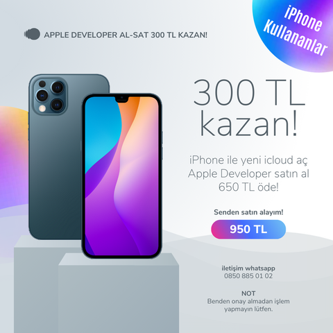 iPhone Kullananlar 300 TL Kazanmak İster misiniz?