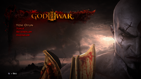 God Of War 3 Ps3 türkçe yama