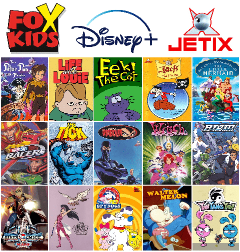 Disney Plus'ta yer alan Fox Kids & Jetix serileri