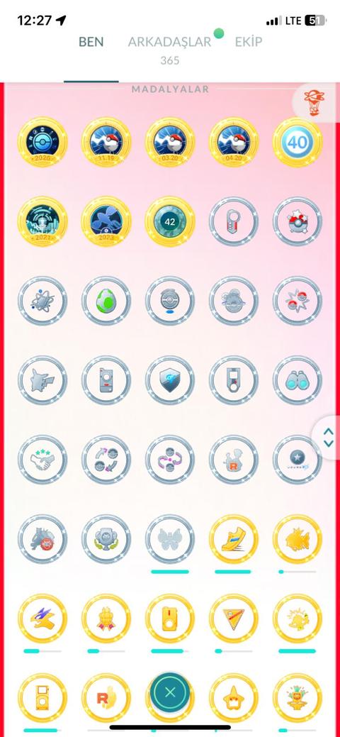 LVL 50 satılık Pokemon Go hesabı