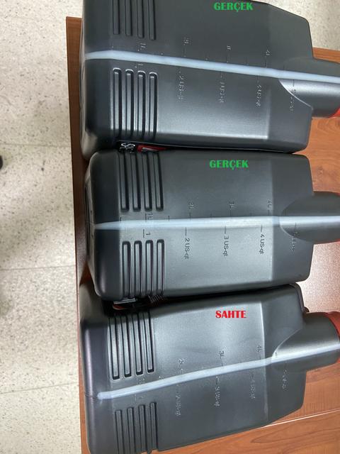 MOTUL SPECIFIC RN 0720 SAHTE VE ORJİNAL YAĞ BİDONU ARASINDAKİ FARKLAR