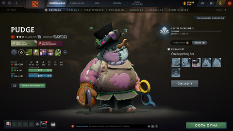 Dota 2 Dolu Account Satılık. 4 Arcana 2 Persona ve Ekstra Item'lar