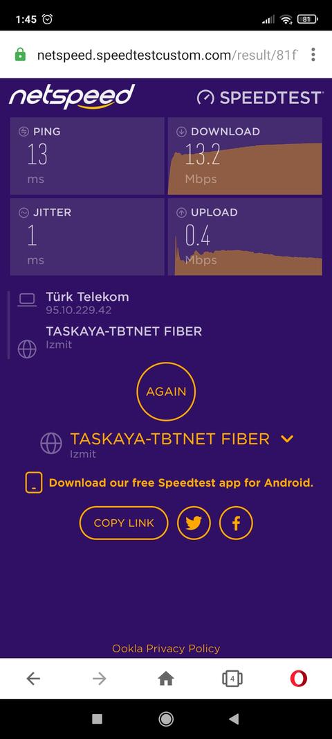 ADSL sonrası VDSL öncesi hat ve hız değerlerim