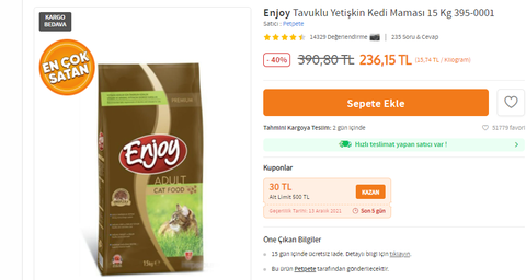 Trendyol pocus odemeyle 200 e 50 tl indirim