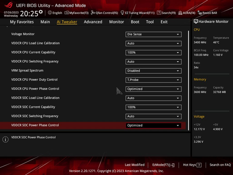 5800x3d ve Zen3 Curve Optimizer - ComboV2PI 1.2.0.B Bios