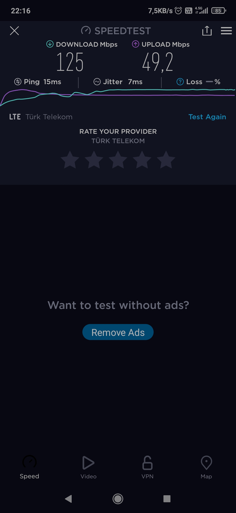 Turkcell düşük hız problemi