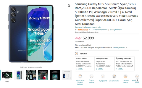 Samsung Galaxy M52 5G  *** ANA KONU ***