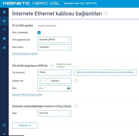 Superonline IPV6 Tanimlatma Taktigi