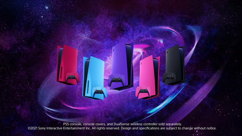 Dualsense ve PS 5 kapaklar için farklı renkte satışa sunulacağını açıklandı