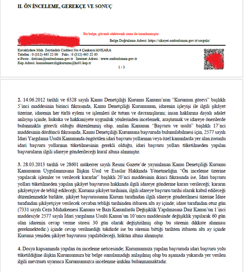 KAMU DENETÇİLİĞİ KURUMU (OMBUDSMANLIK) NEDİR NASIL BAŞVURULUR? (İNTERNET VE GSM PROBLEMLERİ)