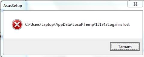 Laptop hata uyarıları ve kapanma sorunu