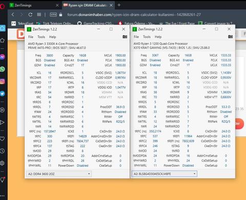 Ryzen için DRAM Calculator Kullanımı