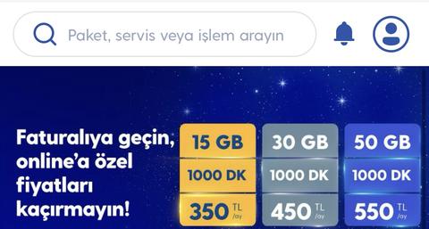 Turkcell'den faturasız yıllık paket isteyenler kulübü