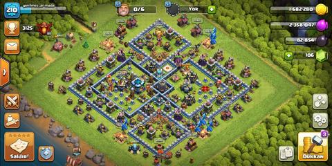 10. Seviye Klan + TH13 + TH12 üçü birlikte satlıktır.