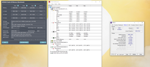 Corsair Vengeance RGB PRO SL 4000Mhz CL14-14-14-28 CR2 35.9Ns