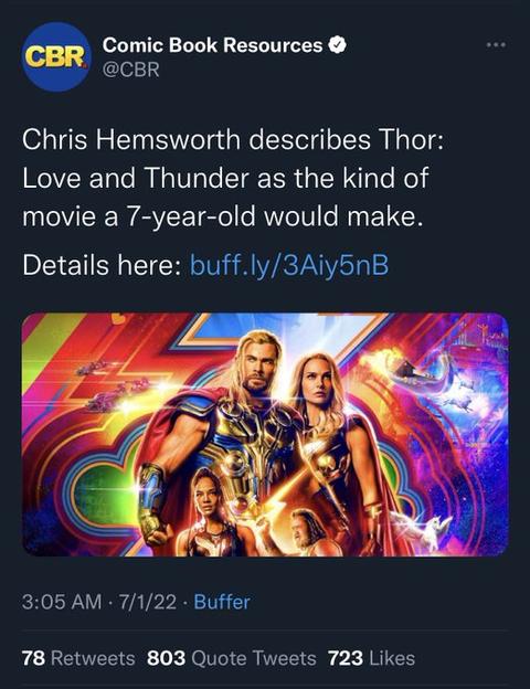 Thor: Love and Thunder (2021) | Chris Hemsworth - Natalie Portman