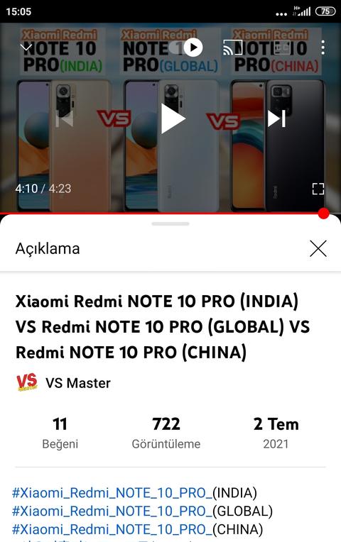 Redmi Note 10 Pro [ANA KONU] Mi TR Fiyatlar Açıklandı [Amoled 120Hz 108MP SD732G]