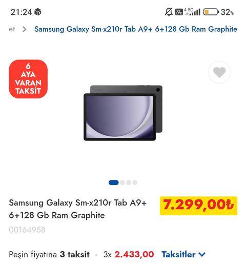 Samsung Galaxy Tab A9&A9 Plus ANAKONU