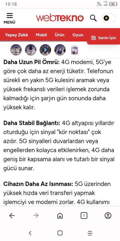 5G KULLANMAMAK DAHA MI AVANTAJLI...