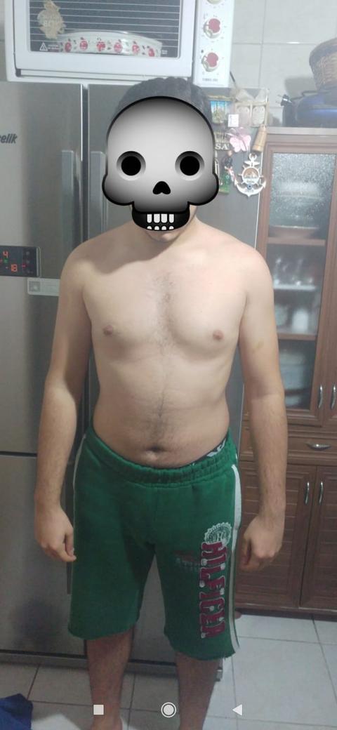 2.5 yıl fitness before \ after