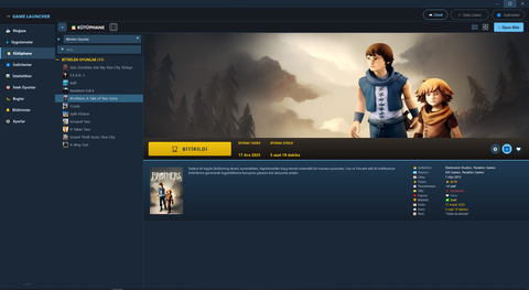🎮 GameLauncher — Kendi Oyun Kütüphaneni Oluştur!