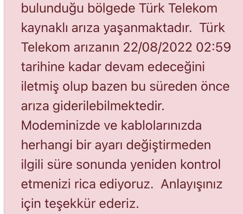 Türknet rezilliği.. Kadıköy/Feneryolu mahallesi 25 gün internet yok.