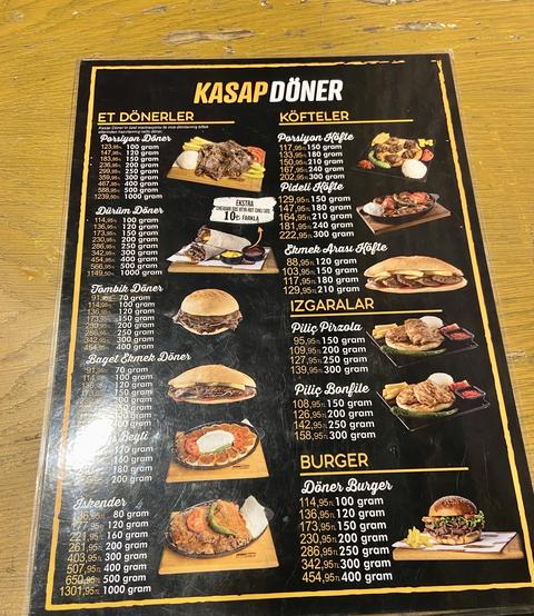  Kasap Döner Beşiktaş [Tadım Notlarım ve Fotoğraflar]