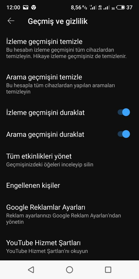  Youtube Geçmişimde İzlemediğim Videolar Çıkıyor