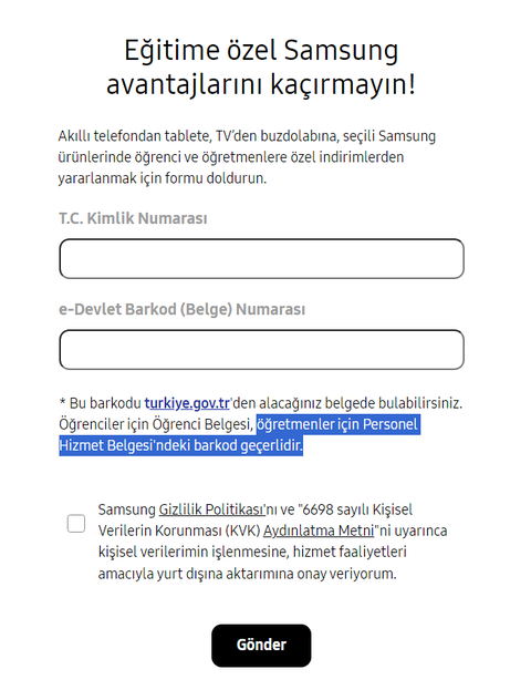 Samsung'da öğrenci indirimi başladı: Telefonlarda %18, tabletlerde %20 indirim!